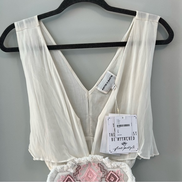 HOST PICK ❤️ FREE PEOPLE X Antik Batik Poppy Chiffon Dress - NWT - Small - Picture 6 of 11